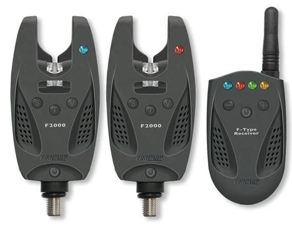 Cormoran Pro Carp F-2000 Wireless Bite Indicator Set 2+1 (excl. Batterijen) 3 Cormoran Pro Carp F-2000 Wireless Bite Indicator Set 2+1 (excl. Batterijen)