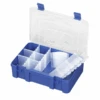 Panaro Tackle Box 196 W/ Adjustable Compartments (1-15) - Blue/Transparant - 276x188xH75 Mm 1 Panaro Tackle Box 196 W/ Adjustable Compartments (1-15) - Blue/Transparant - 276x188xH75 Mm -VisMeester Verkoop 28692f927bf05bd1