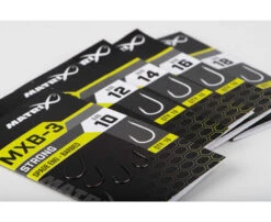 Matrix MXB-3 Barbed Spade End Black Nickel (10st) Maat 18 -VisMeester Verkoop 35f8e41d8870ceec