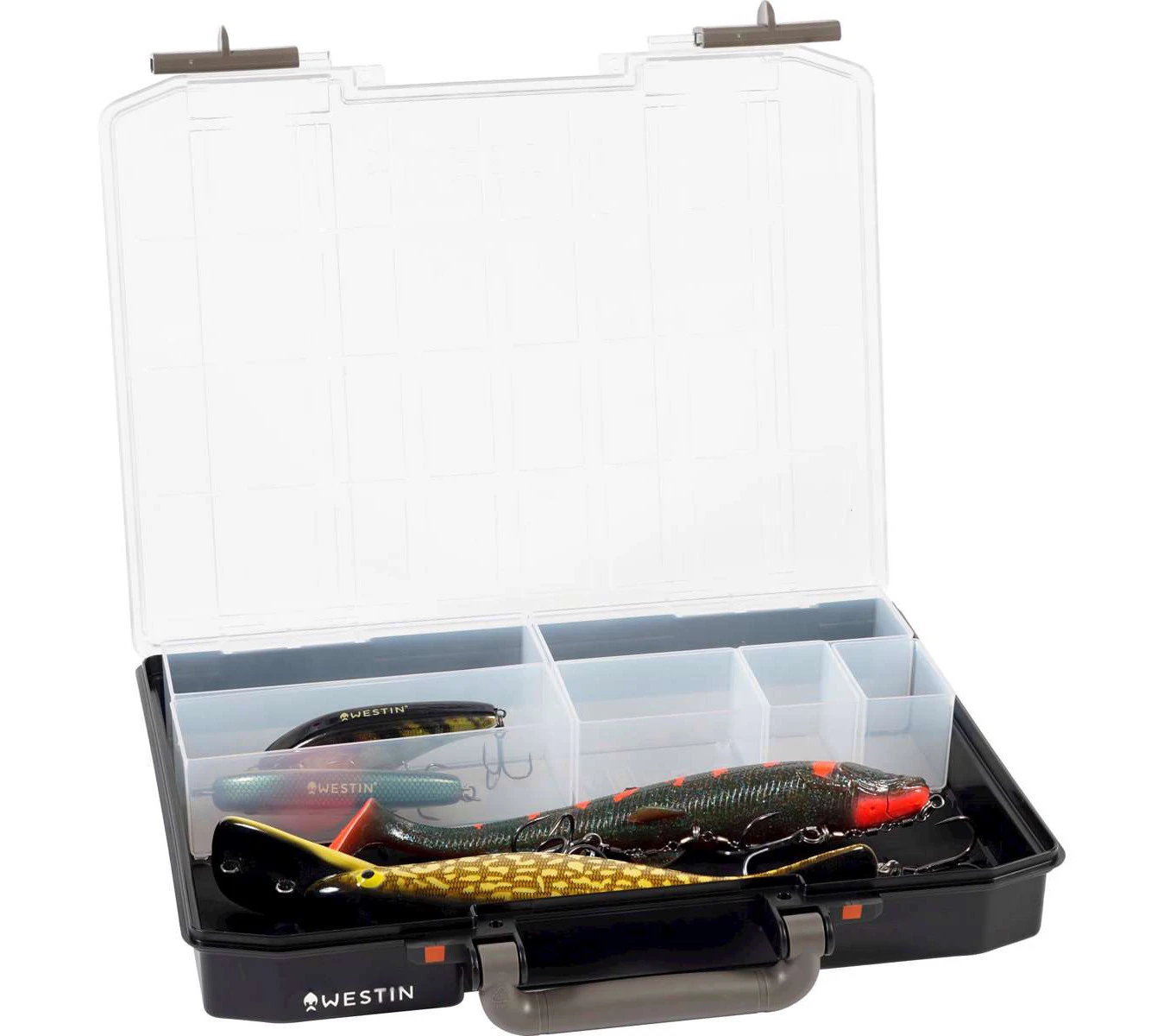 Westin W6 Lure Vault Tacklebox 5,7x33,7x27,8cm (10 Inserts) 3 Westin W6 Lure Vault Tacklebox 5,7x33,7x27,8cm (10 Inserts)
