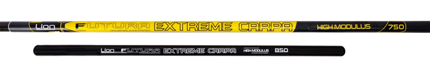 Lion Sports Futura Extrema Carpa Pole 7,50m Vaste Hengel 3 Lion Sports Futura Extrema Carpa Pole 7,50m Vaste Hengel
