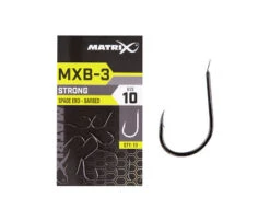 Matrix MXB-3 Barbed Spade End Black Nickel (10st) Maat 18 -VisMeester Verkoop 65b3aef8e8f9be99