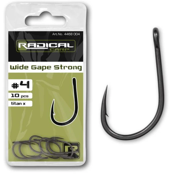 #2 Radical Wide Gape Strong Titan X 10pcs 5 #2 Radical Wide Gape Strong Titan X 10pcs - Afbeelding 3