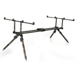 Fox Horizon Duo Camo 4 Rod Pod Incl. 2 X 36" Long Legs -VisMeester Verkoop 9193cda24a33156d