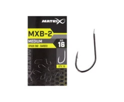 Matrix MXB-2 Barbed Spade End Black Nickel (10st) Maat 16 -VisMeester Verkoop a8c62586f05a9d12