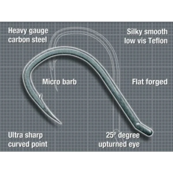 Korda Choddy Hook Haakmaat 2 4 Korda Choddy Hook Haakmaat 2 - Afbeelding 2