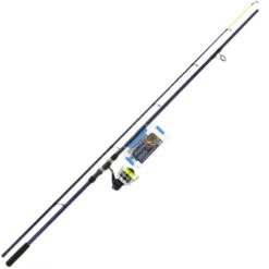Angling Pursuits Beachcaster Combo 12ft 50-150gr 2sec -VisMeester Verkoop ceeeee16c72cbee9
