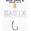 Korda Basix Wide Gape Barbless Size 8